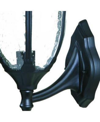 Clear Glass Swing Arm Wall Light for Bedroom Reading or Task Lighting