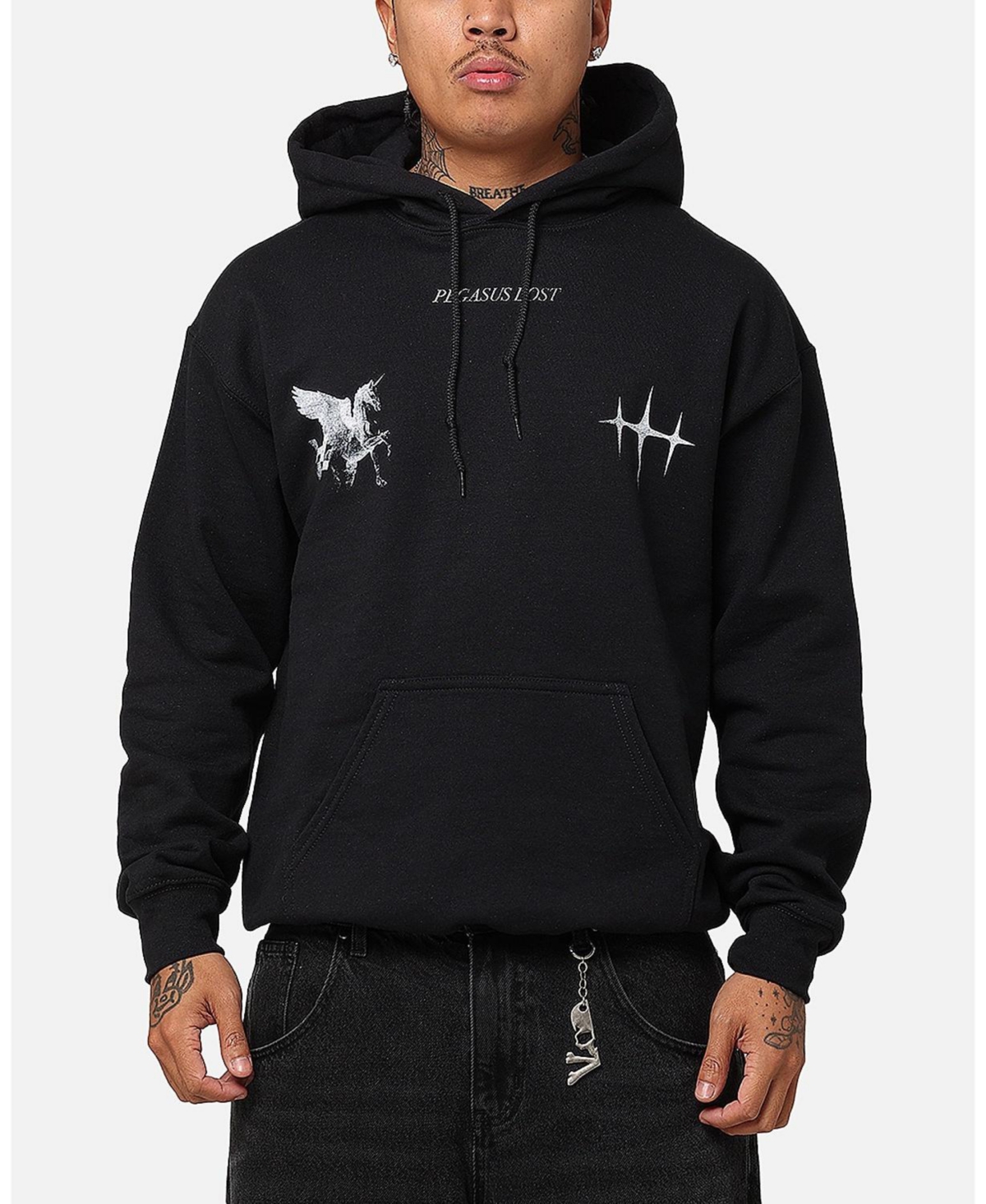 Men's Pegasus Lost Hoodie - Black