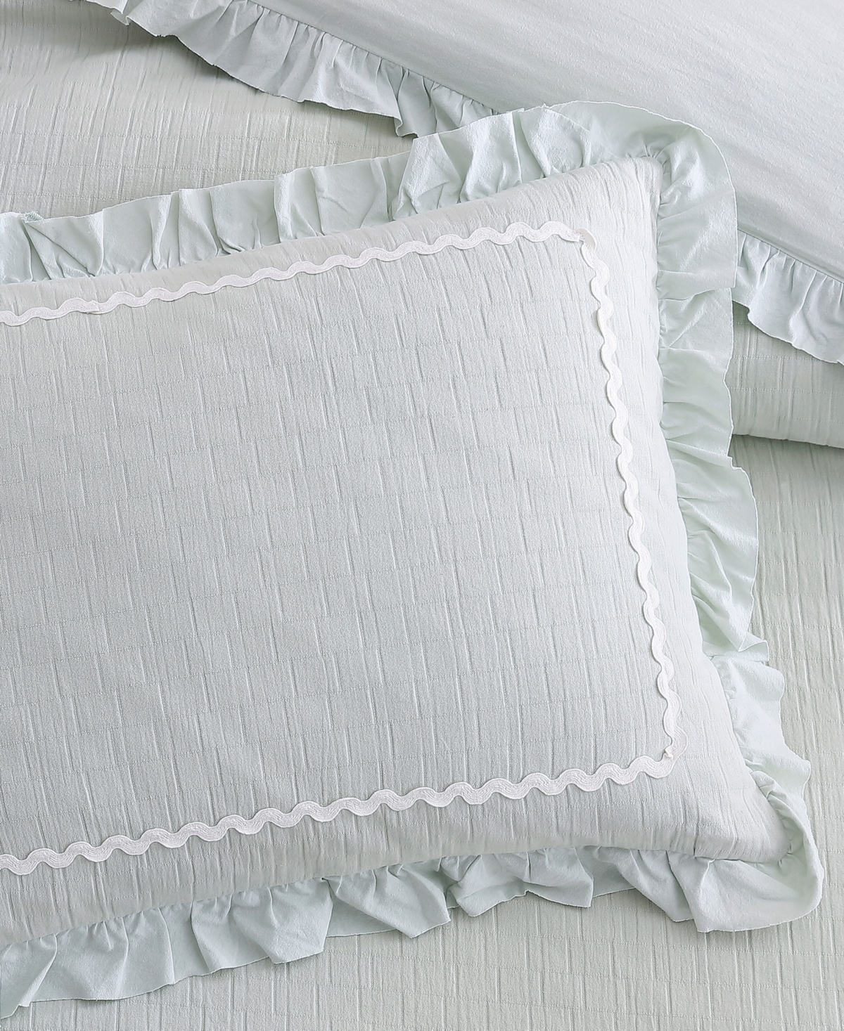 Chf Rene Ruffle 3-pc. Comforter Set, King In Green