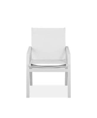 Set of Two Metal Dining Chairs – Modern Seating for Patio & Dining Room