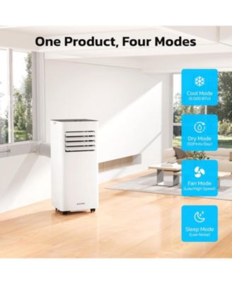 10000 BTU Portable Air Conditioners, Fan Cool,Dehumidification,Remote for Bedroom/Dorms