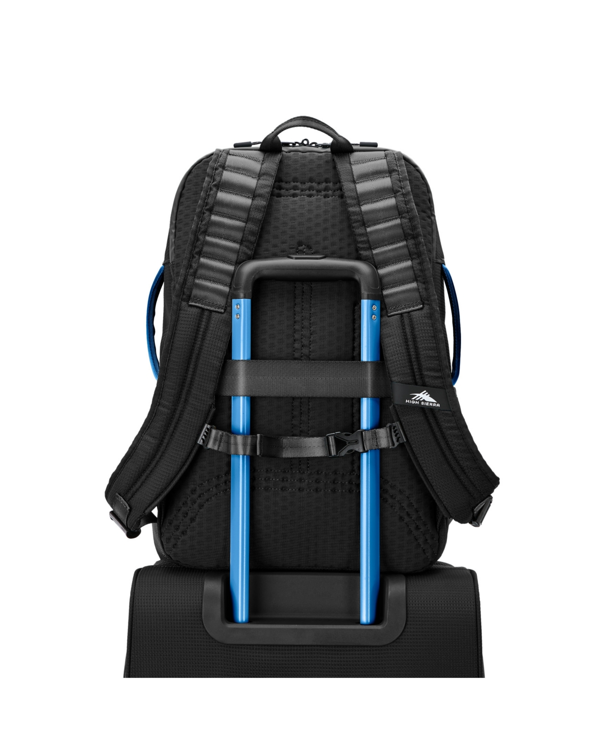 High Sierra 18.5" Hi-life 3-in-1 Convertible Backpack In Black
