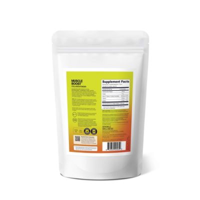 Muscle Boost [30-Serves] | Collagen Supplement Powder with Hydrolyzed BODYBALANCE Collagen Peptides & Buffered Vitamin C | Improves Body Composition