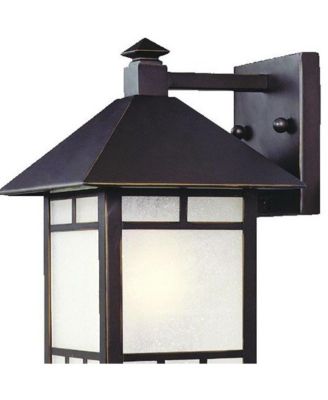 Petite Frosted Glass Lantern Wall Light – Timeless Lighting for Exterior Spaces