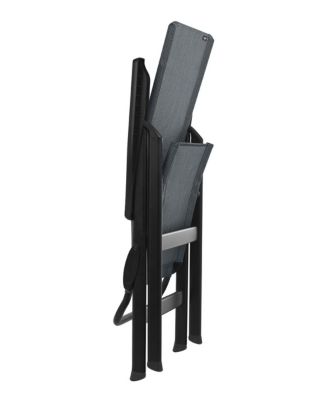 Patio Steel Arm Chair – Modern Outdoor Seating for Any Space