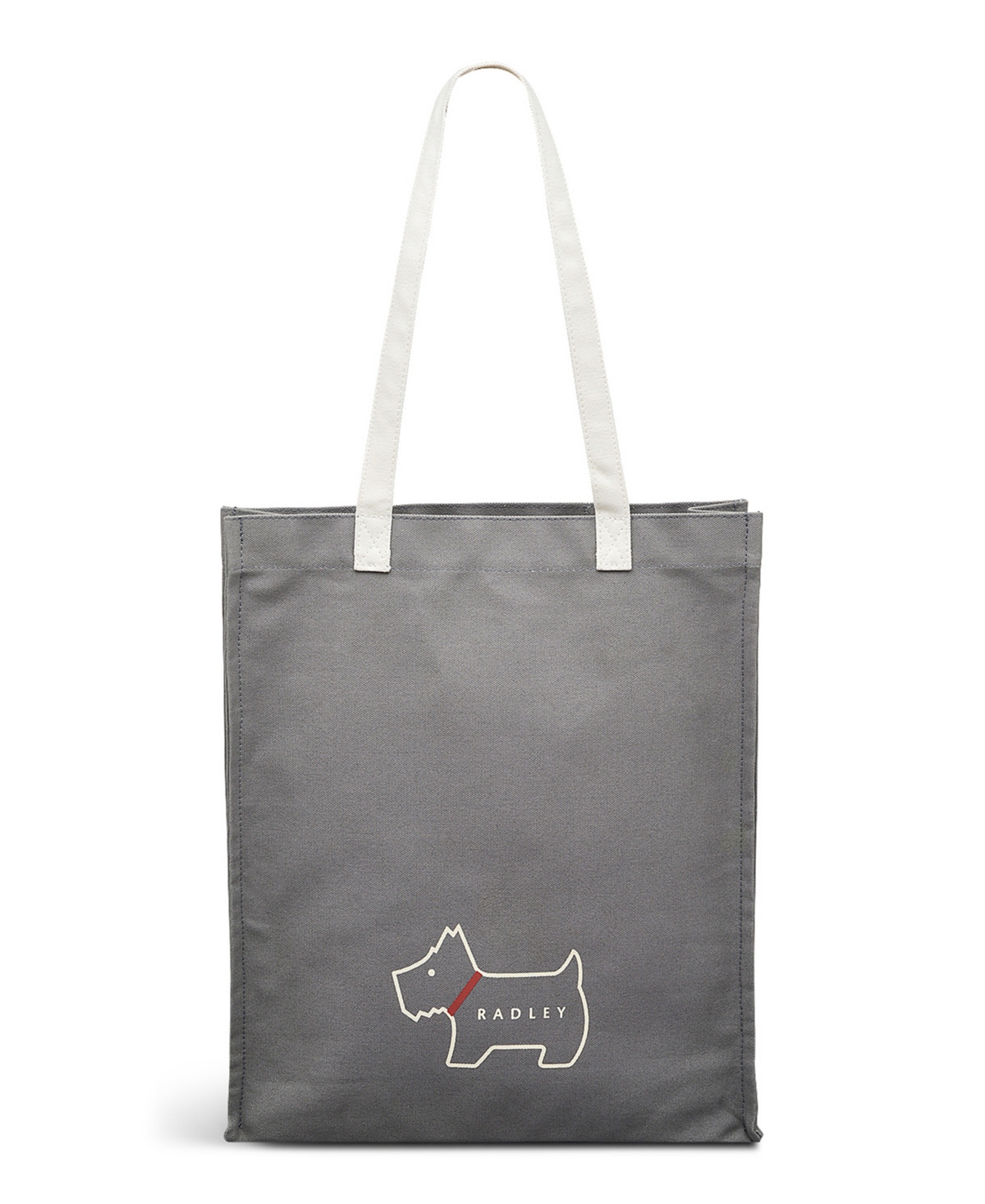 Heritage Dog Outline Medium Tote Bag - Artichoke