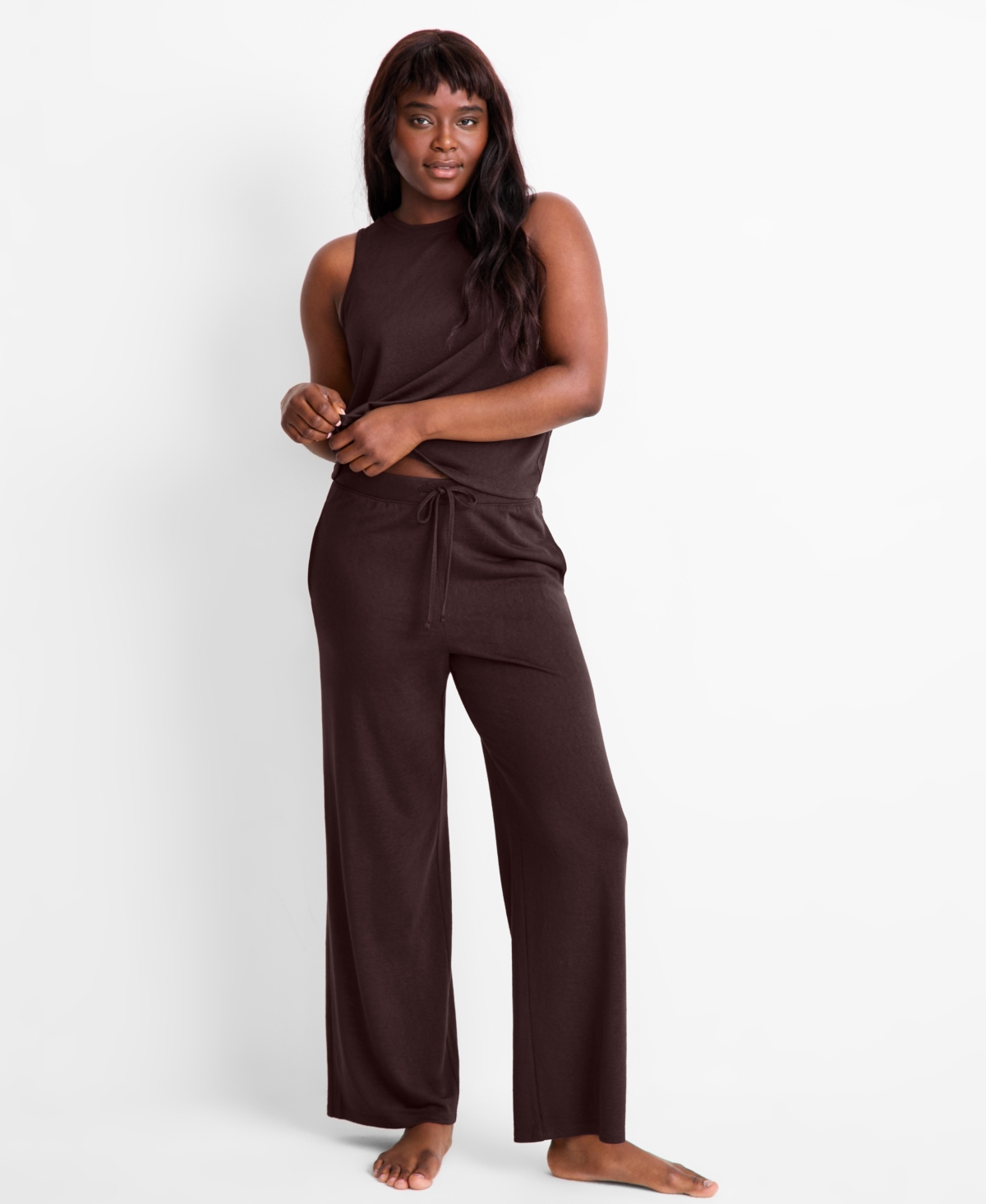 State Of Day Women's Relaxed-fit Drawstring Pants, Exclusively At Macy's