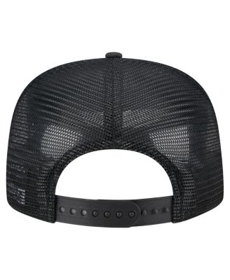 Men's Black Detroit Tigers Gummy Golfer Trucker Adjustable Hat