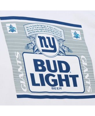 Men's Light White New York Giants The Crest Pullover Sweatshirt