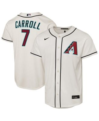 Nike - Big Boys and Girls Corbin Carroll Cream Arizona Diamondbacks Home Replica Player Jersey