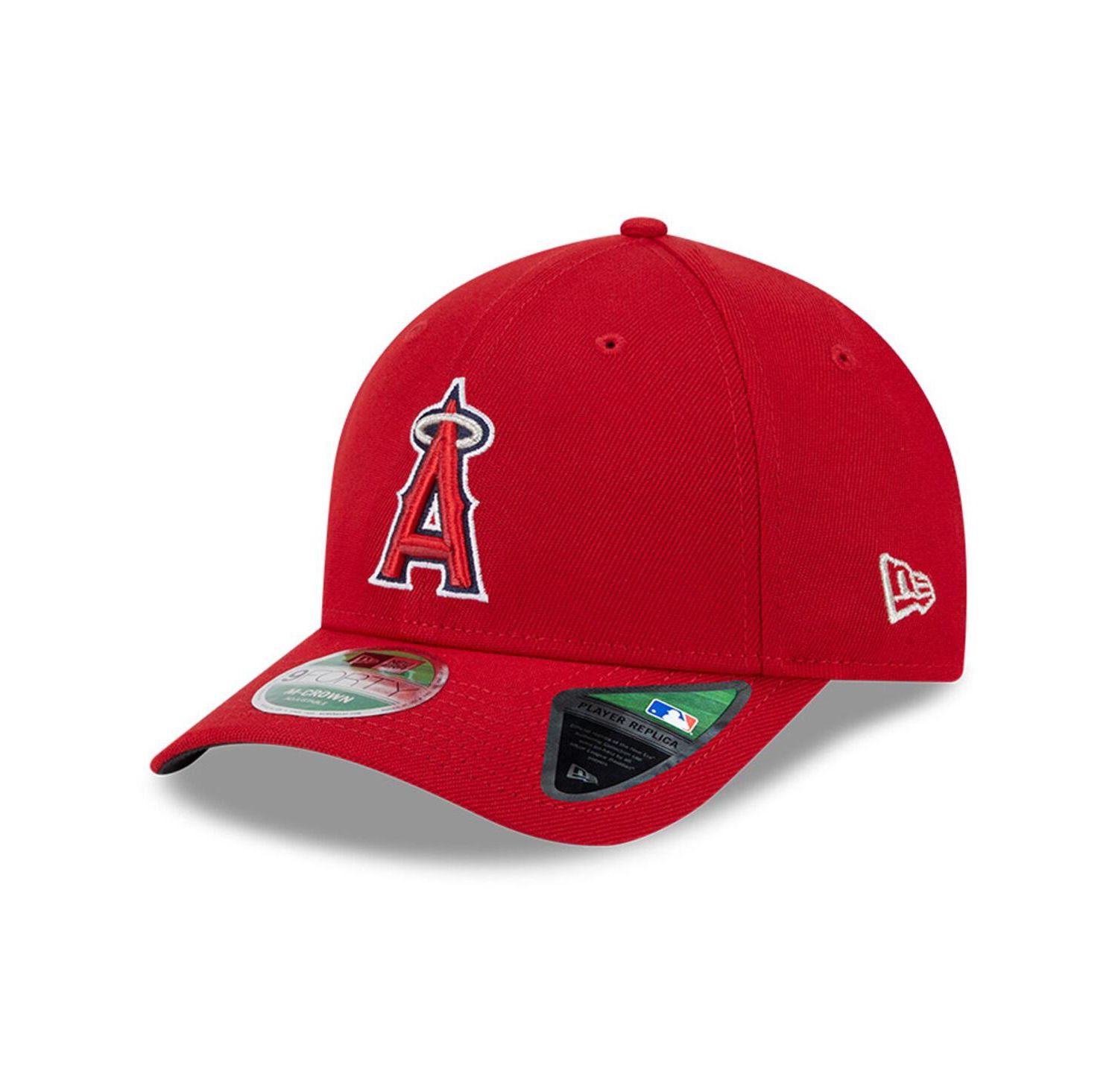Men's Red Los Angeles Angels Player Replica 9FORTY Adjustable Hat