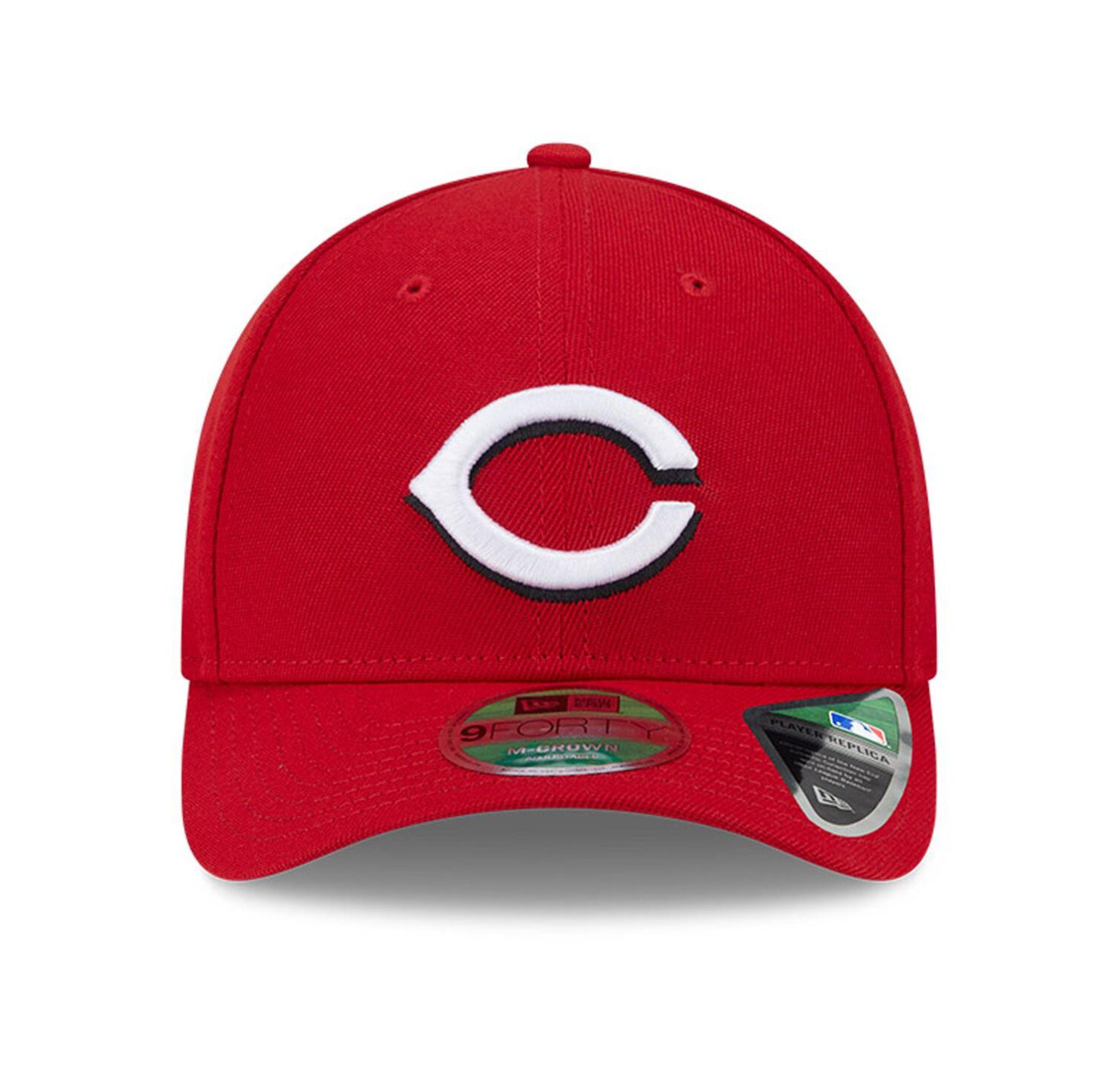 Men's Red Cincinnati Reds Player Replica 9FORTY Adjustable Hat