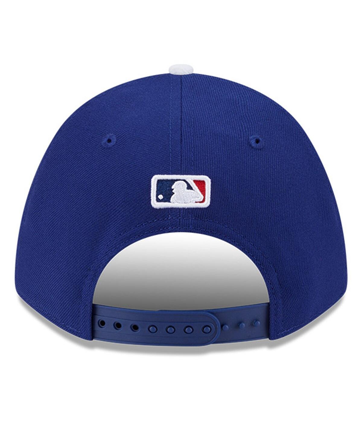 New Era Men's Royal Los Angeles Dodgers Player Replica 9FORTY Adjustable Hat