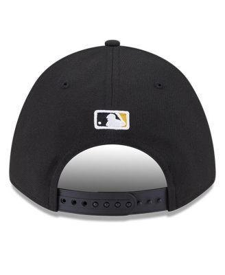 Men's Black Pittsburgh Pirates Player Replica 9FORTY Adjustable Hat