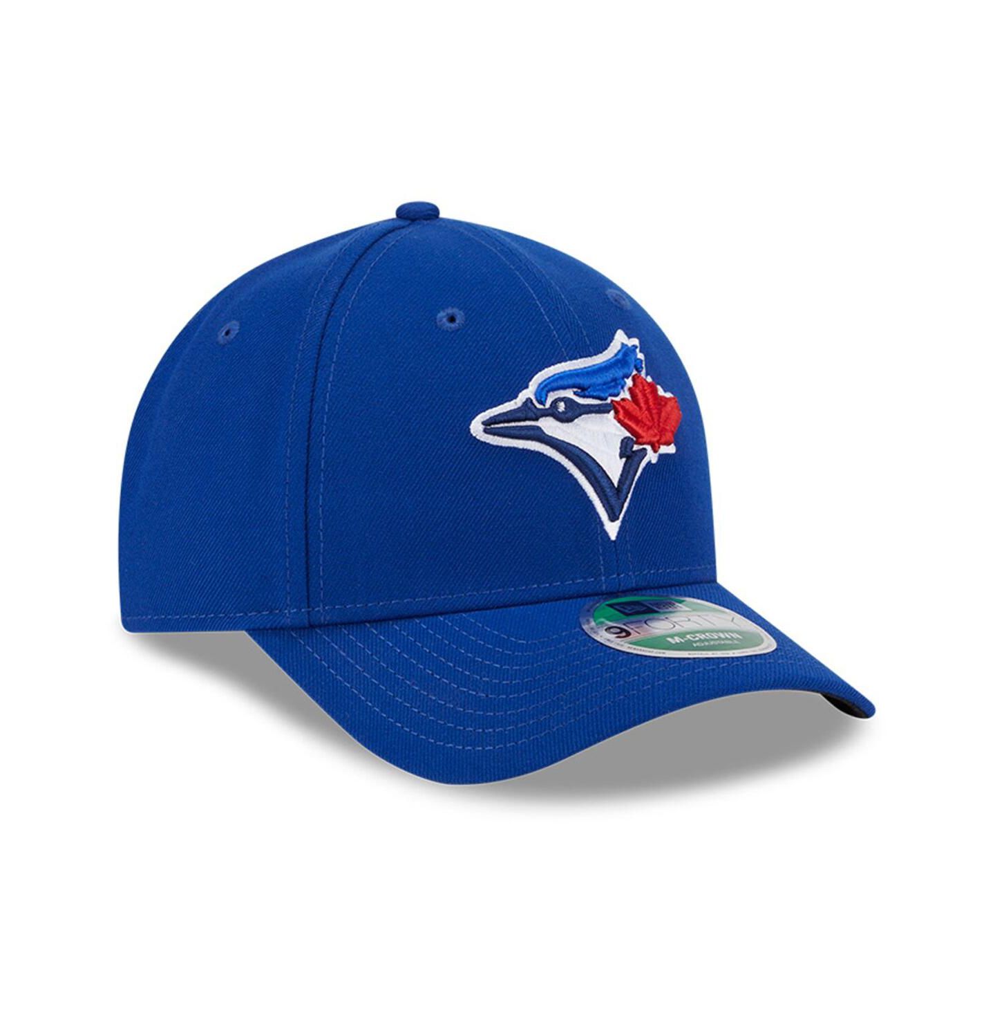 Мужская кепка New Era Royal Toronto Blue Jays Player Replica 9FORTY Adjustable Hat — фото 4