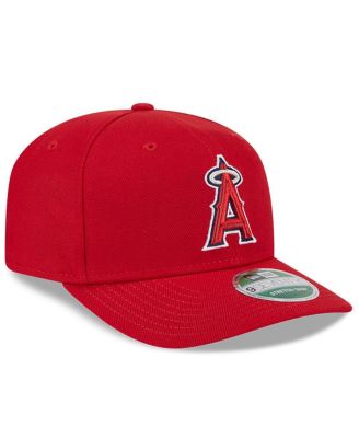 Men's Red Los Angeles Angels Player Replica 9SEVENTY Adjustable Hat