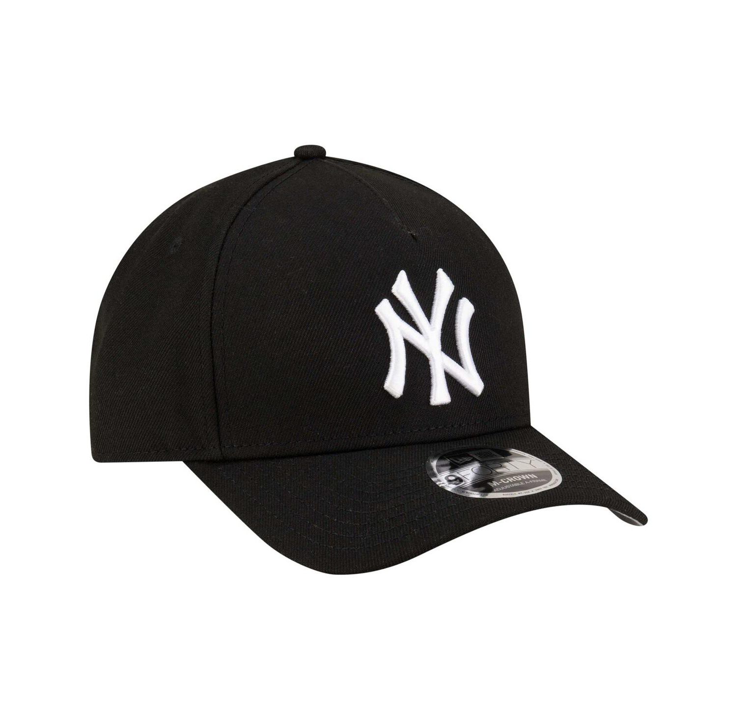 Men's Black New York Yankees Player Replica 9FORTY Adjustable Hat
