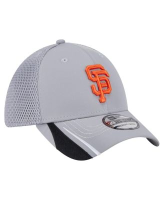 Men's Gray San Francisco Giants Linear 39THIRTY Flex-Fit Hat