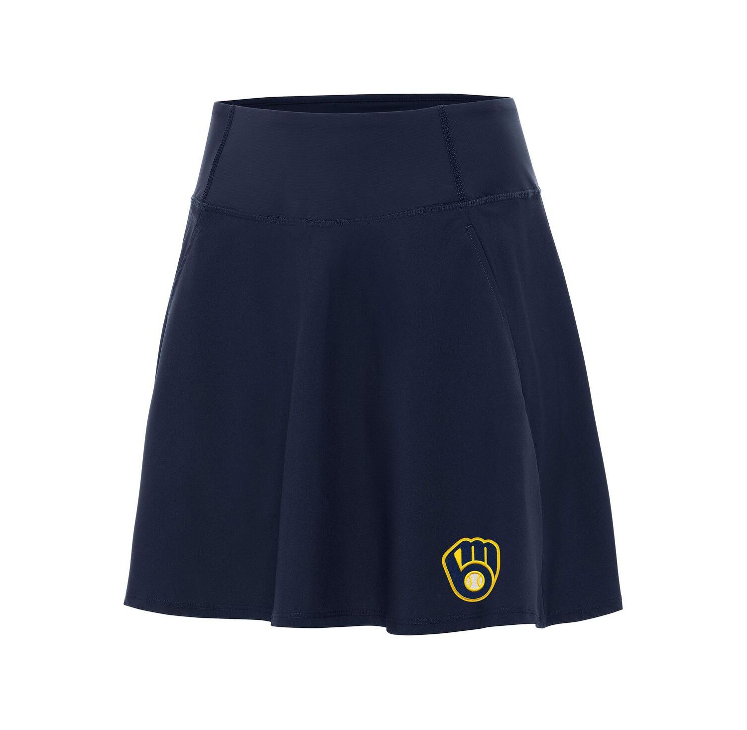 Women's Navy Milwaukee Brewers Chip Skort