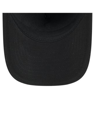 Men's Black Los Angeles Lakers Game Day Flag A-Frame 9FORTY Adjustable Hat