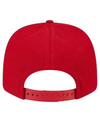 Men's Red Los Angeles Angels Multi-Rope 9SEVENTY Stretch-Snap Hat