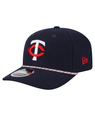 New Era - Men's Navy Minnesota Twins Multi-Rope 9SEVENTY Stretch-Snap Hat
