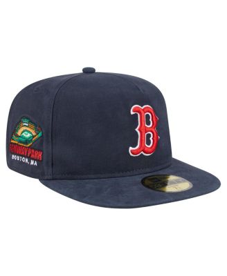 Men's&nbsp;Navy Boston Red Sox Championship Side Flag A-Frame 59FIFTY Fitted Hat