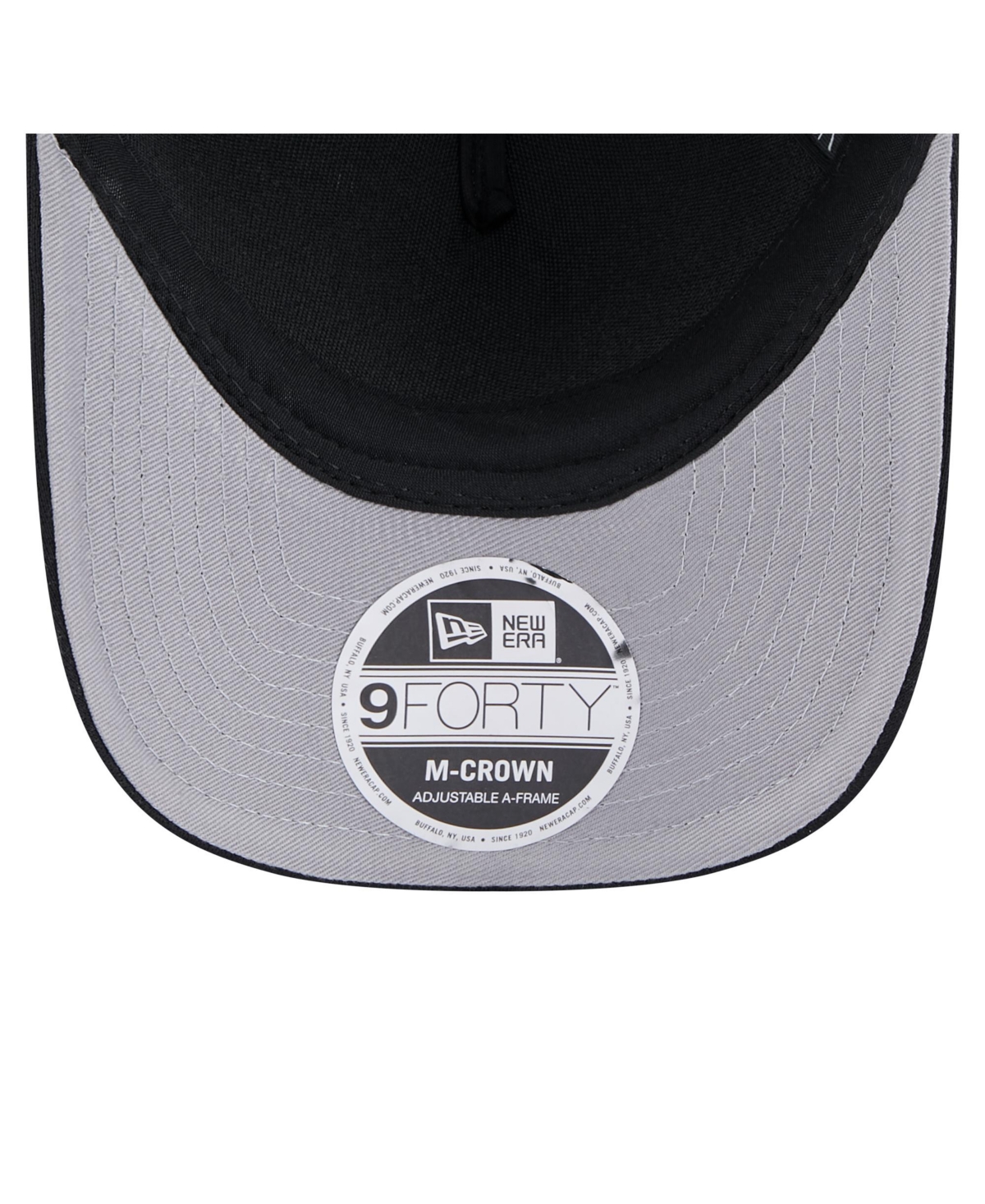 New Era Men's Black New York Mets Gradient 9forty A-frame M-crown Trucker Adjustable Hat In Black