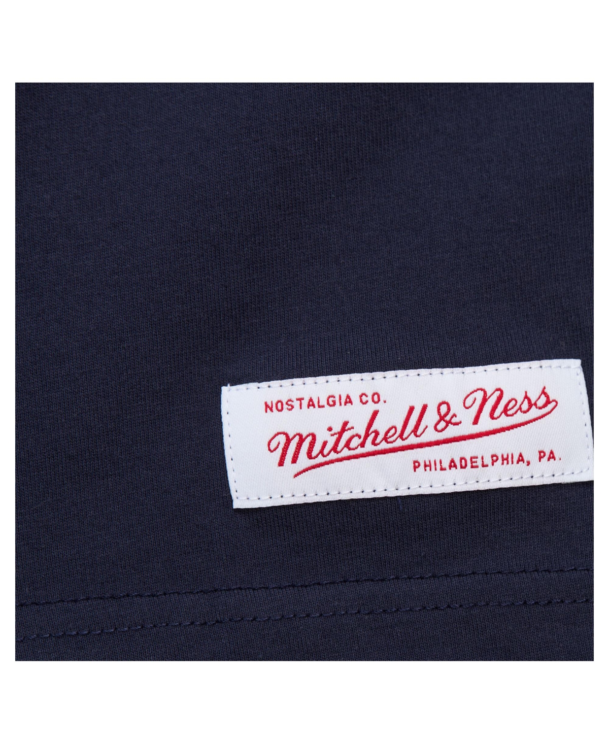 Mitchell & Ness Men's Navy Yale Bulldogs Vintage Logo Heavyweight Yoke T-shirt In Navy