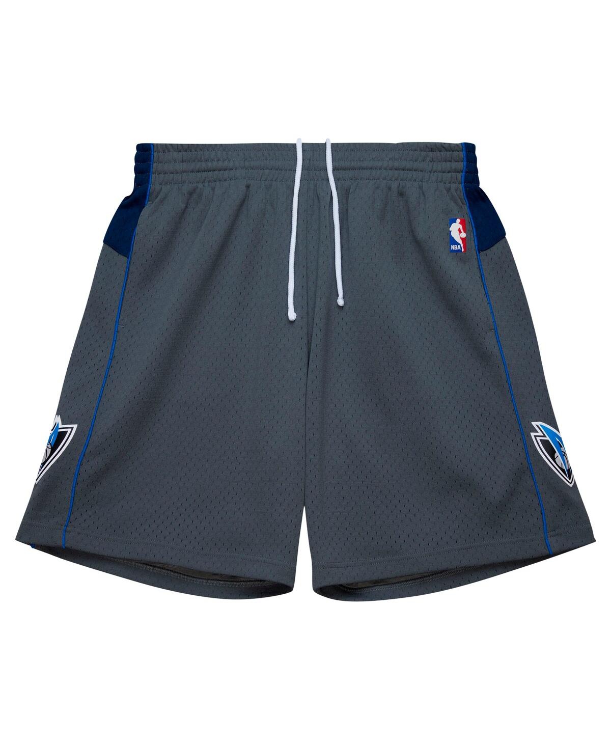 Mitchell & Ness Dallas Mavericks 2003/04 Alternate Shorts In Gray