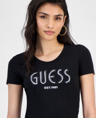 Women's Short-Sleeve Crewneck Logo Tee