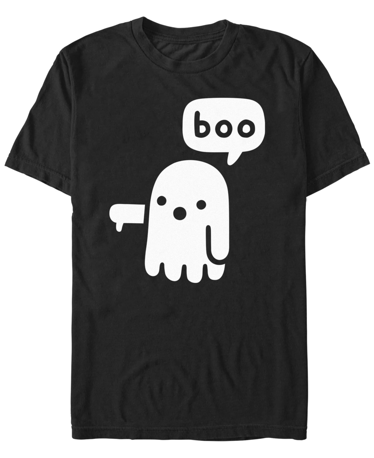 Men's Ghost Of Disapproval Short Sleeve T-Shirt - Black