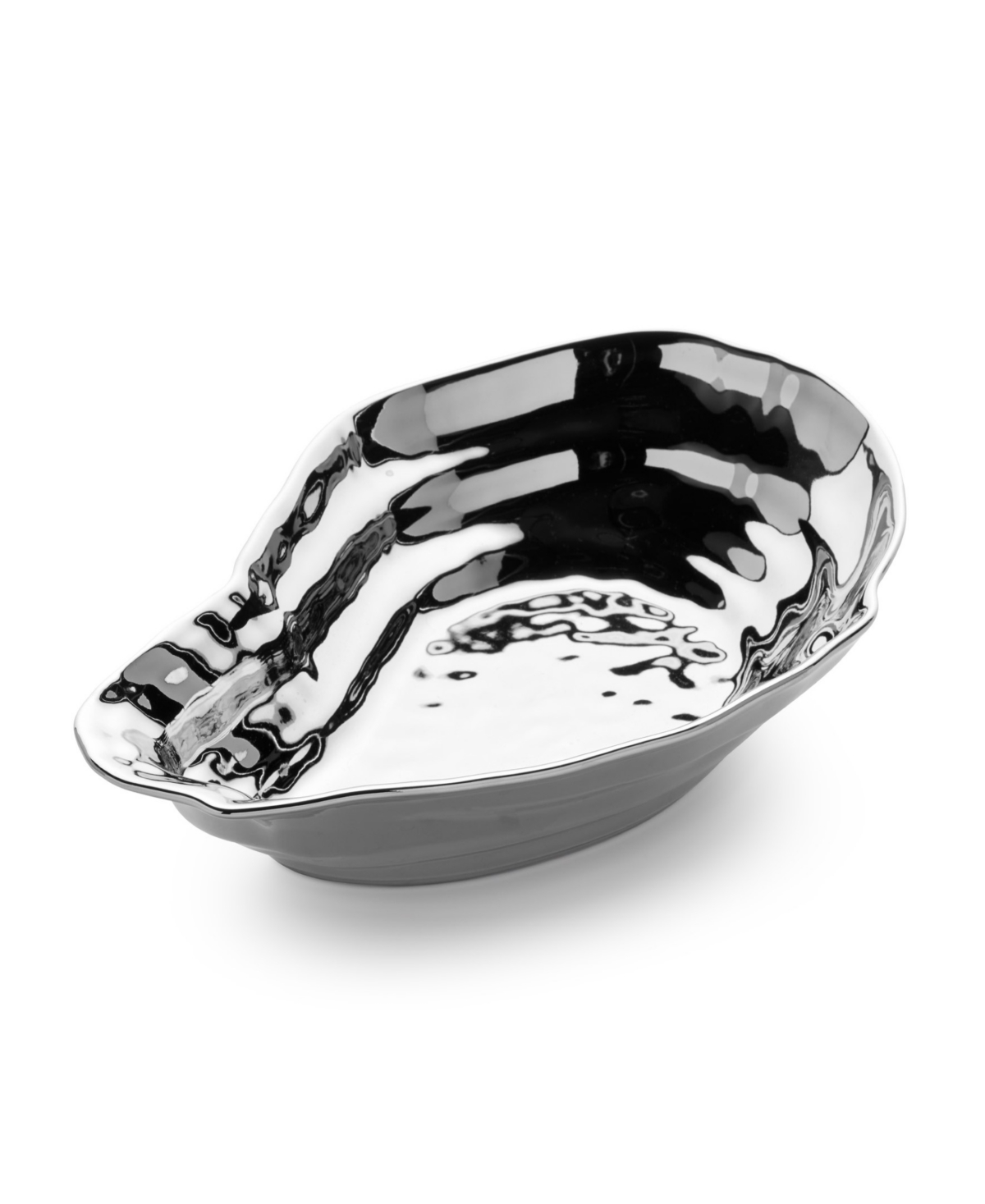 Certified International Silver Plated Oyster Serving Bowl In Miscellaneous