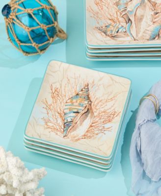 Escape to the Sea 4-Pc. Salad Plates, Service For 4