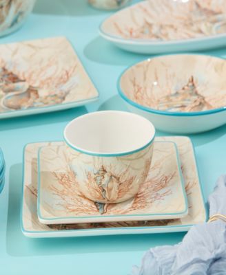 Escape to the Sea Ice Cream 4-Pc. Bowls, Service For 4