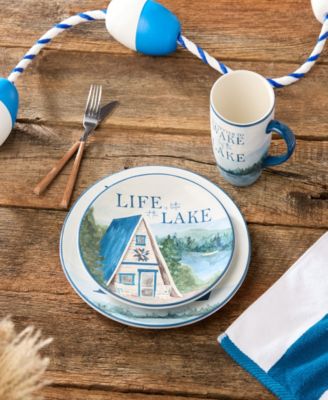 Wake At The Lake 4-Pc. Salad Plates, Service For 4