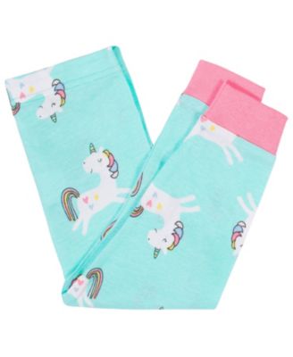 Baby Girls 4-Piece Snug Fit Cotton Pajamas