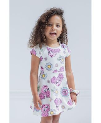 Baby Girls Dress and Scrunchie