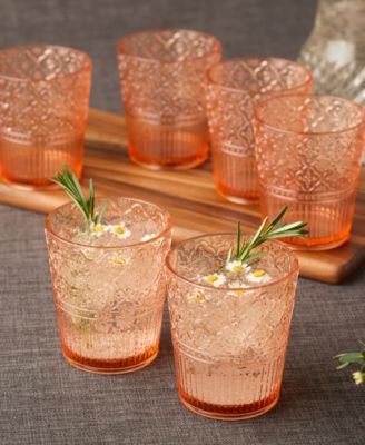 Victoria Acrylic Double Old Fashioned Glasses, Set of 6