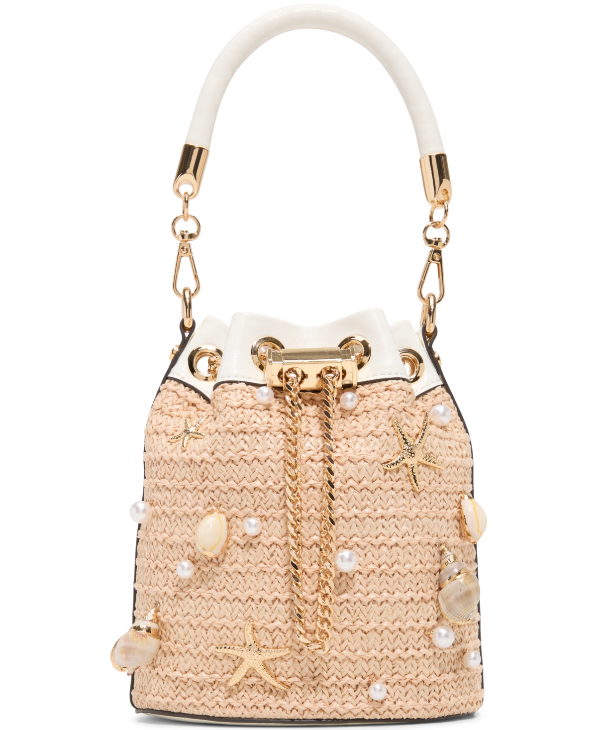 Sirenax Mini Bucket Bag - Natural