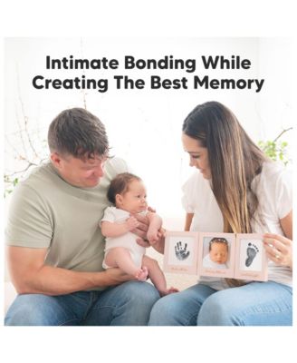 Fond Inkless Baby Handprint and Footprint Kit for Newborn Boys & Girls, Dog Paw Print Kit, Baby Gift