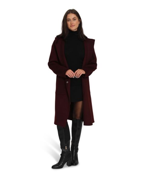 Женские куртки Belle & Bloom Women's Walk This Way Wool Blend Oversized Coat