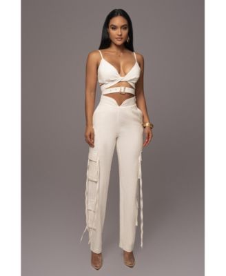 Women's Better Half Linen Utility Pants