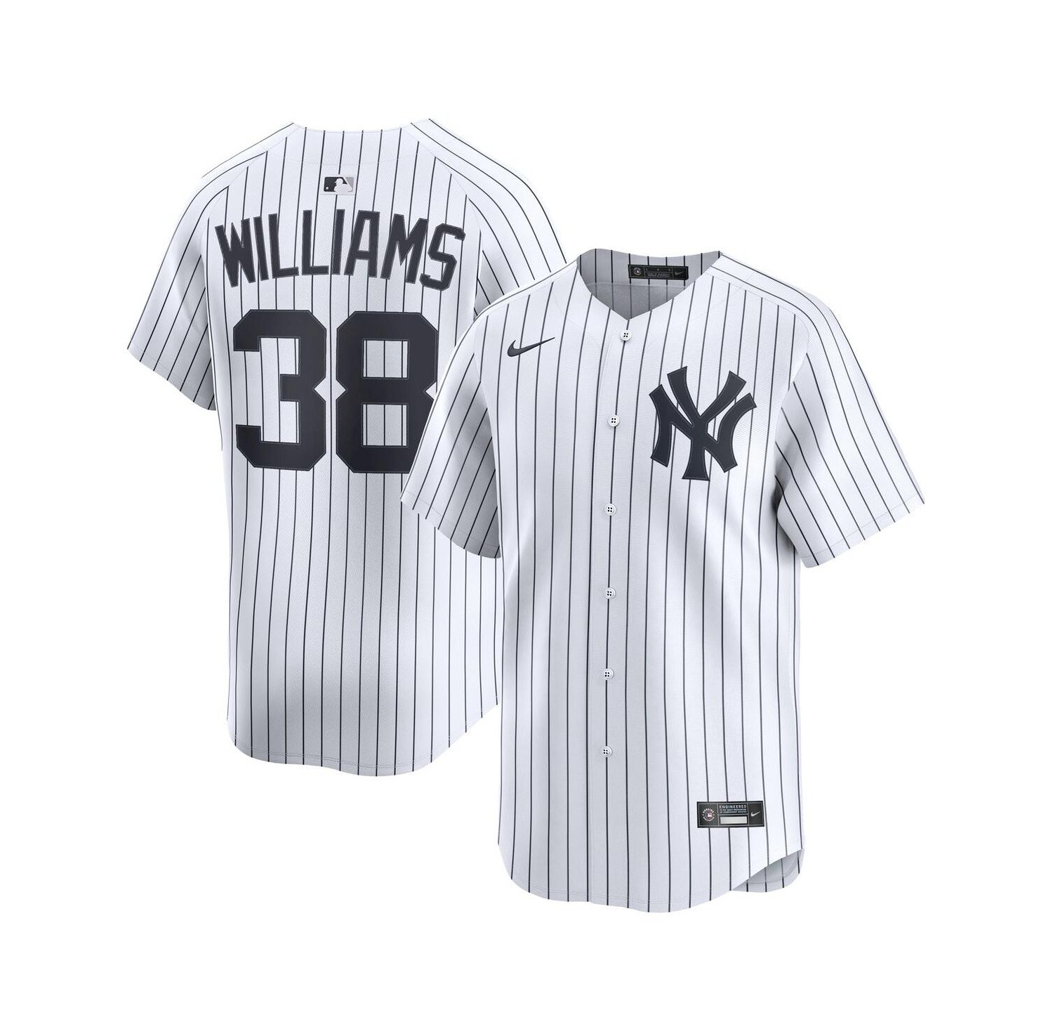Men's Devin Williams White New York Yankees Home Limited Player Jersey
