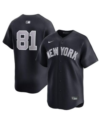 Nike - Men's Luis Gil Navy New York Yankees Alternate Limited Player Jersey