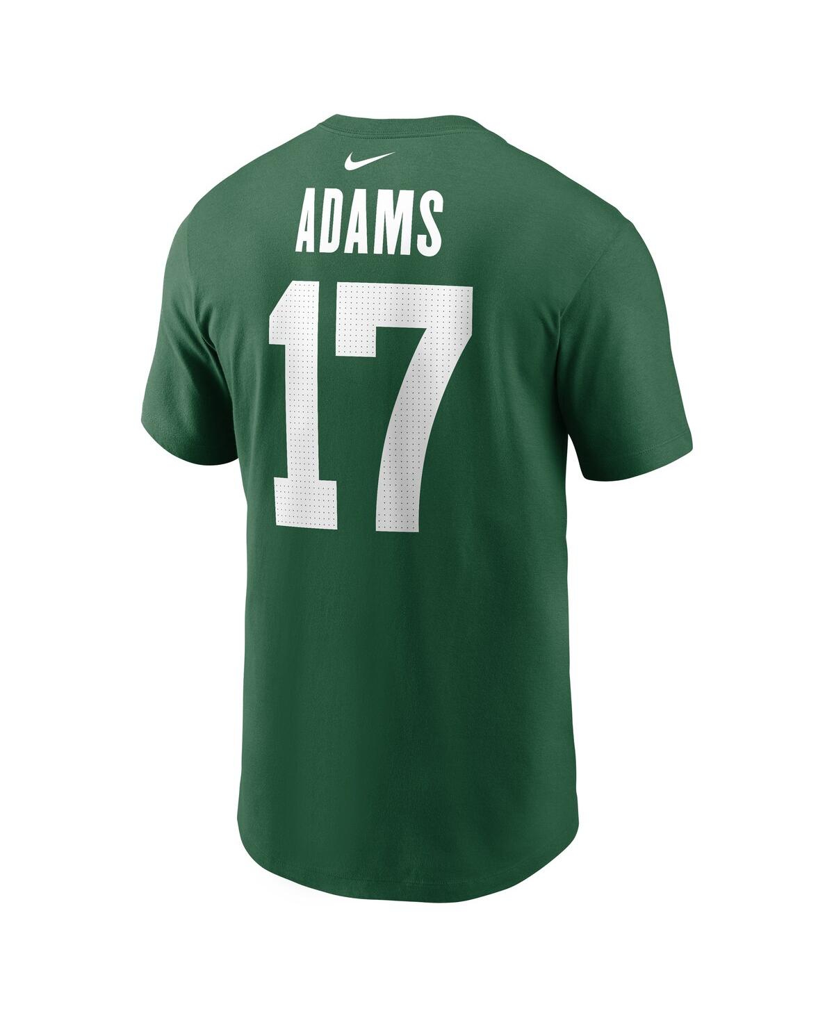 Nike Men's Davante Adams Green New York Jets Name Number T-shirt In Green