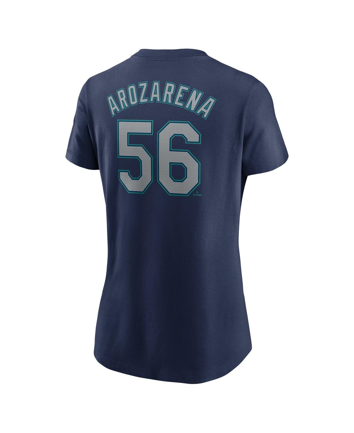 Nike Women's Randy Arozarena Navy Seattle Mariners Fuse Name Number T-shirt In Navy