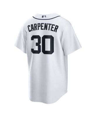 Men's Kerry Carpenter White Detroit Tigers Home Replica Jersey