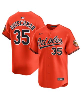 Nike - Men's Adley Rutschman Orange Baltimore Orioles 2nd Alternate Limited Player Jersey