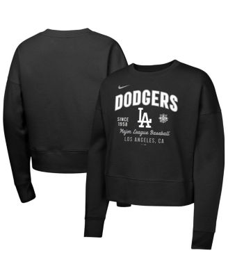 Nike - Big Girls Black Los Angeles Dodgers Fleece Sweatshirt